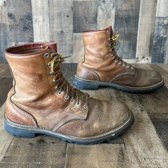 Red Wing Vintage Irish Setter Plain Toe Work Boots Mens 13 D main image 12